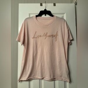 Zadig & Voltaire timer co love yourself stress tee small